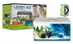 AQUAEL Akvaariumi komplekt LEDDY 60 60x30x30 cm, 54l, valge