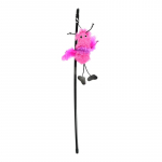HIPPIE PET Kassi m&auml;nguasi, &otilde;ng, linnuga, 48 cm roosa