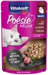 VITAKRAFT POESIE DELICE konservs&ouml;&ouml;t t&auml;iskasvanud kassidele s&uuml;dametega 85 g