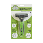 MR.FLUFFY Deshedding kamm koertele ja kassidele keskmine, 17 x 9,3 x 4,7 cm