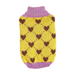 PAW COUTURE Lemmiklooma kampsun kollane/helelilla, suurus S