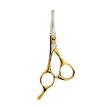 TAURO PRO LINE l&otilde;ikusk&auml;&auml;rid, vasakuk&auml;elistele 11 cm, sirged, 440c roostevaba teras, kuldne k&auml;epide