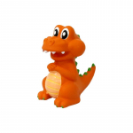 MISOKO Koera m&auml;nguasi, dinosaurus, lateks, 9 cm pruun