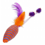 HIPPIE PET Kassi m&auml;nguasi, hija sulega, 16,5 cm lila