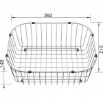 BLANCO multifunktsionaalne n&otilde;udekorv
