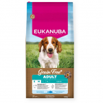 EUKANUBA Adult ookeanikalaga v&auml;ikestele ja keskmistele koertele teraviljavaba 12 kg