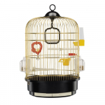 Linnupuur Regina 33x53cm kuldne &uuml;margune