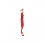 Flamingo m&auml;nguasi koertele DT punutud k&ouml;is &ldquo;Voka&rdquo; punane/must S 47cm