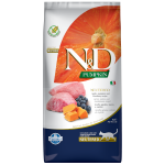 Farmina N&D Pumpkin Cat Adult Neutered Blueberry & Lamb 5kg