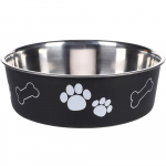 Flamingo s&ouml;&ouml;gikauss &ldquo;Kena&rdquo;, must/h&otilde;bedane, 23cm, 2200ml