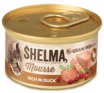 Shelma mousse konserv pardi, j&otilde;hvika ja t&uuml;&uuml;mianiga 12x85g