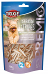 Koera maius PREMIO Rabbit Stripes 100g
