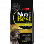 Nutribest Adult Lamb & Rice koeratoit 3kg