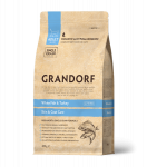 Grandorf Cat Valge Kala T&auml;iskasvanud Kassidele Skin&Care 400g