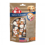 8 in 1 Triple Flavor XS, 21 tk, 294 g. T&auml;iends&ouml;&ouml;t t&auml;iskasvanud koertele (2-12 kg)