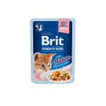 Brit Premium Chicken Fillets in Gravy m&auml;rgtoit kassipoegadele 85g