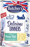 Butcher's kassi konserv Delicious Dinners ookeanikalat&uuml;kkidega 400g