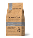 Grandorf J&auml;nese- ja Kalkuniliha T&auml;iskasvanud Keskmistele ja Suurtele Koertele 1kg
