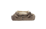 Bubu Pets Braid pruun pesa koerale XXL 105x80x23cm