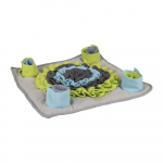 Flamingo nuusutamismatt koertele &ldquo;Joya&ldquo;, hall/roheline/sinine, S