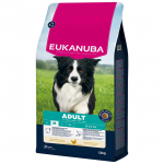 EUKANUBA Adult kanalihaga keskmistele koertele 12 kg