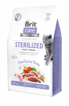 Brit Care Cat Grain-Free Sterilized Weight Control kassitoit 0,4kg