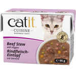 T&auml;iss&ouml;&ouml;t (konserv) Catit Cuisine Stew hautis veiseliha ja k&ouml;&ouml;giviljadega, 95g
