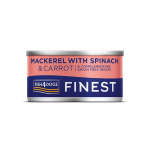 Fish4Dogs konserv koertele makrelli, porgandi ja spinatiga 85 g