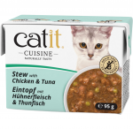 T&auml;iss&ouml;&ouml;t (konserv) Catit Cuisine Stew hautis kana ja tuunikaga, 95g