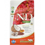 Farmina N&D Quinoa Skin & Coat Cat Adult Herring/Coconut 1.5kg