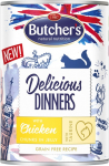 Butcher's kassi konserv Delicious Dinners kanat&uuml;kkidega 400g