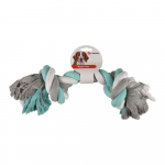 Flamingo koerte k&ouml;ism&auml;nguasi 2 s&otilde;lmega, m&uuml;nt/valge/hall, XXL