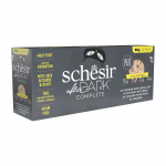 Schesir After Dark multipakk pasteet puljongis m&auml;rgtoit kassidele 12x80g