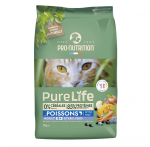 Pure Life Cat Sterilized 8+ Pardiliha ja Valge kalaga Eakatele kassidele 4kg (2x2kg)