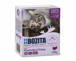 Bozita Cat, Turkey Chunks in Jelly 6x370g