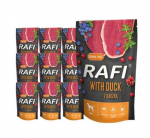 Rafi koerakonserv pardi, mustikate ja j&otilde;hvikatega 10x500 g