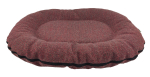 Cazo Oval Bed Luna punane pesa koertele 105x140x17cm