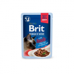 Brit Premium Delicate Lamb Fillets in Gravy m&auml;rgtoit steriliseeritud kassidele 85g