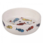 Flamingo s&ouml;&ouml;gikauss kassidele &ldquo;Fisk&rdquo;, valge, M 375ml