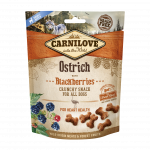 CarniLove Dog Snack Ostrich Blackberries 200g