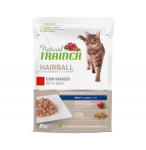 Trainer Natural Cat Hairball Beef Busta 85g konserv