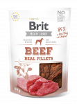 Brit Jerky Beef Real Fillets Snack n&auml;rimismaius koertele 80g