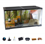 Klaasist terraarium Snake and tortoise kit SK40 920x465x465mm