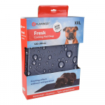 Flamingo jahutusmatt loomadele "Fresk Drop", hall XXL 120x80 cm