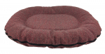 Cazo Oval Bed Luna punane pesa koertele 75x100x15cm