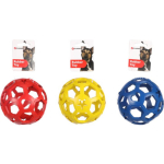 Flamingo Ruffus kummist m&auml;ngupall koertele 12cm (assortii)