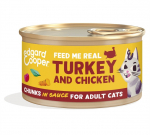 Edgard Cooper konserv kassile kalkuni ja kanat&uuml;kkidega kastmes 85 g