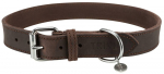 Kaelarihm Rustic nahast L-XL 57-66cm/30mm tume pruun