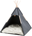 Kassimaja Cave Tipi 70x70x70cm anthracite