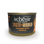 Schesir Taste The World kanaliha paelja m&auml;rg toit koertele 150g